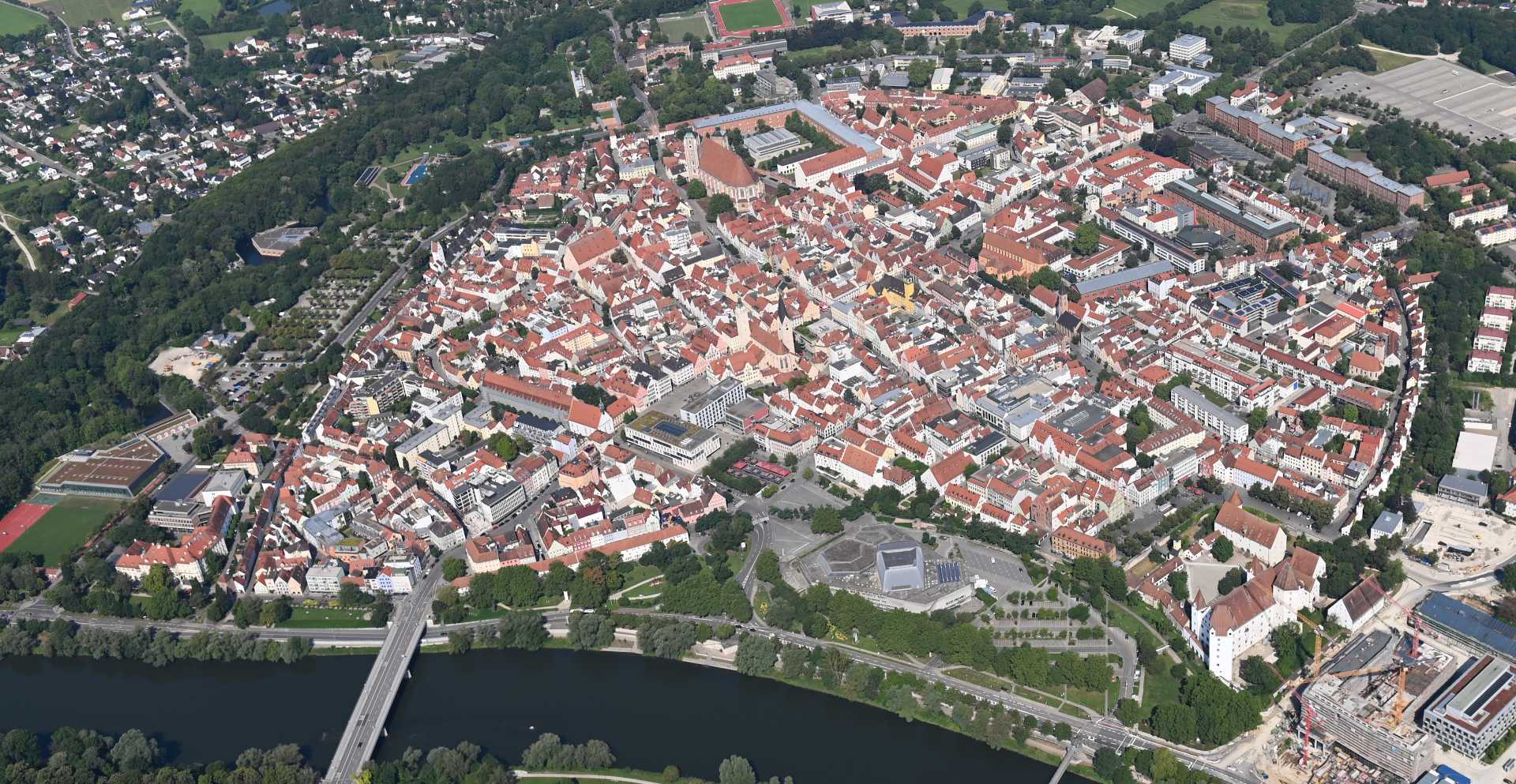 Luftaufnahme Stadt Ingolstadt