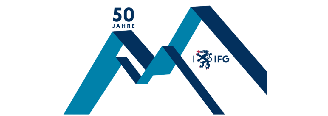 Banner "50 Jahre IFG"