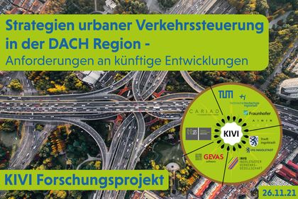 Strategien urbaner Verkehrssteuerung in der DACH Region – Anforderungen an künftige Entwicklungen