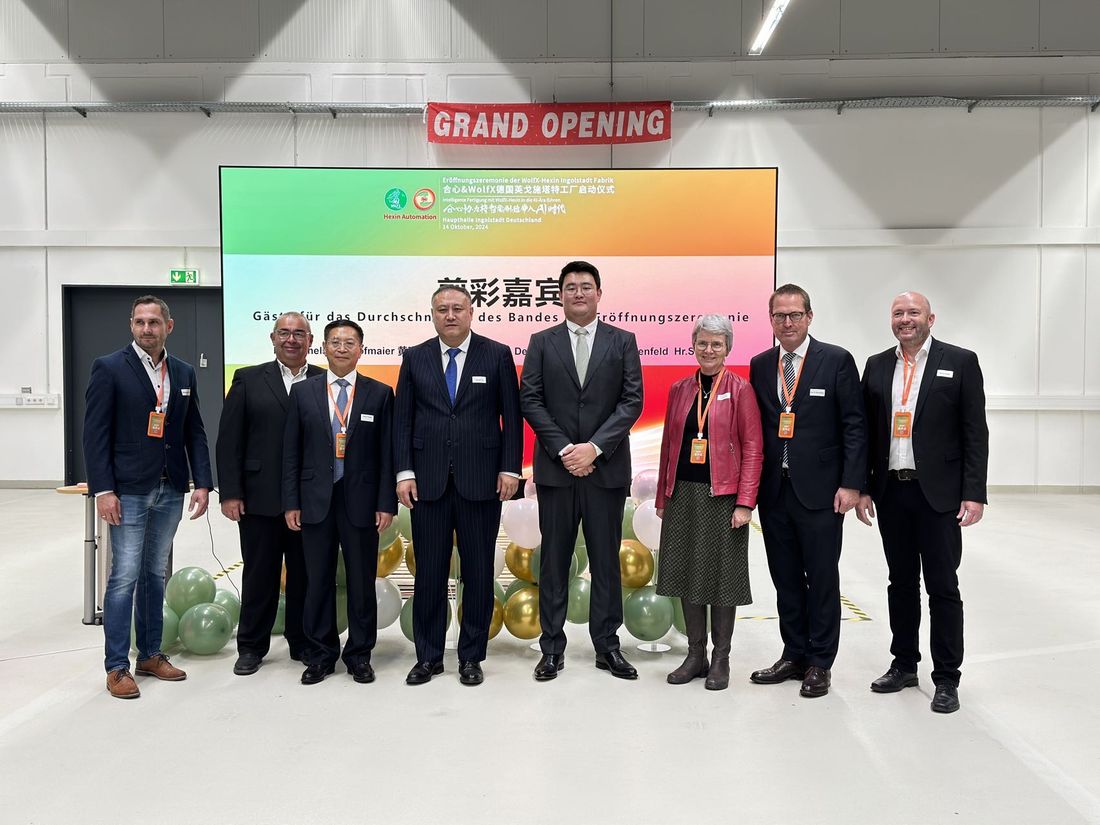 Hexin Gruppe gründet europäisches Hauptquartier in Ingolstadt